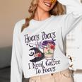 Hocus Pocus I Need Coffee To Focus Halloween Teacher Women Long Sleeve T-Shirt, novelty gifts, funny gifts Hocus Pocus I Need Coffee To Focus Halloween Teacher Women Long Sleeve T-Shirt, novelty gifts, funny gifts