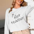 Hot Sexy Teacher Adult Humor Halloween Costume T Shirt Women Long Sleeve T-Shirt, novelty gifts, funny gifts Hot Sexy Teacher Adult Humor Halloween Costume T Shirt Women Long Sleeve T-Shirt, novelty gifts, funny gifts