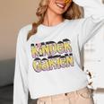 Kindergarten Pencil First Day Of School Teacher Toddler Kids Women Long Sleeve T-Shirt, novelty gifts, funny gifts