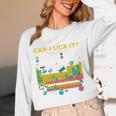 Can I Lick It Periodic Table Science Teacher Student Premium Tri-Blend Women Long Sleeve T-Shirt, novelty gifts, funny gifts Can I Lick It Periodic Table Science Teacher Student Premium Tri-Blend Women Long Sleeve T-Shirt, novelty gifts, funny gifts