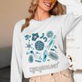 Microbiology Teacher Science Instructor Tee Shirt For Men Women Women Long Sleeve T-Shirt, novelty gifts, funny gifts