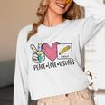 Peace Love Visuals Special Education Teacher Dream Team Women Long Sleeve T-Shirt, novelty gifts, funny gifts