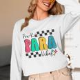 Pre-K Paraprofessional Teacher Back To School Vibes Women Long Sleeve T-Shirt, novelty gifts, funny gifts Pre-K Paraprofessional Teacher Back To School Vibes Women Long Sleeve T-Shirt, novelty gifts, funny gifts
