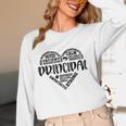 Principal Heart Life School Principal Teacher Appreciation Women Long Sleeve T-Shirt, novelty gifts, funny gifts Principal Heart Life School Principal Teacher Appreciation Women Long Sleeve T-Shirt, novelty gifts, funny gifts