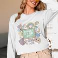 Retro Hooray It's Art Day Art Teacher Back To School Women Women Long Sleeve T-Shirt, novelty gifts, funny gifts Retro Hooray It's Art Day Art Teacher Back To School Women Women Long Sleeve T-Shirt, novelty gifts, funny gifts