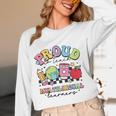 Retro Proud To Teach Multilingual Learners English Teacher Women Long Sleeve T-Shirt, novelty gifts, funny gifts Retro Proud To Teach Multilingual Learners English Teacher Women Long Sleeve T-Shirt, novelty gifts, funny gifts