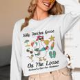 Silly Teacher Goose On The Loose School Out Summer Women Men Women Long Sleeve T-Shirt, novelty gifts, funny gifts Silly Teacher Goose On The Loose School Out Summer Women Men Women Long Sleeve T-Shirt, novelty gifts, funny gifts