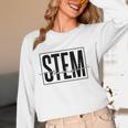 Stem Teacher Science Technology Engineering Math Teachers Women Long Sleeve T-Shirt, novelty gifts, funny gifts