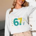 I Survived 67 Days Of School Teachers Students Meme Women Long Sleeve T-Shirt, novelty gifts, funny gifts I Survived 67 Days Of School Teachers Students Meme Women Long Sleeve T-Shirt, novelty gifts, funny gifts