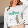 I Am A Teacher Alcoholic Cat Beer Feline Men Women Women Long Sleeve T-Shirt, novelty gifts, funny gifts