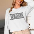 Teacher Checkered Racing Teacher Appreciation Men Women Women Long Sleeve T-Shirt, novelty gifts, funny gifts Teacher Checkered Racing Teacher Appreciation Men Women Women Long Sleeve T-Shirt, novelty gifts, funny gifts