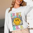 In My Teacher Era Retro Back To School Teacher Student Women Long Sleeve T-Shirt, novelty gifts, funny gifts