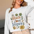 Teacher Inspire Love Women Long Sleeve T-Shirt, novelty gifts, funny gifts Teacher Inspire Love Women Long Sleeve T-Shirt, novelty gifts, funny gifts