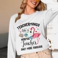 Teachermingo Like A Normal Teacher Only More Fabulous Women Long Sleeve T-Shirt, novelty gifts, funny gifts