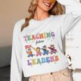 Teaching Future Leaders Otter Back To School Teacher Women Long Sleeve T-Shirt, novelty gifts, funny gifts Teaching Future Leaders Otter Back To School Teacher Women Long Sleeve T-Shirt, novelty gifts, funny gifts