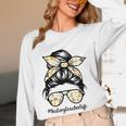 History Teacher Messy Bun Life Hair Glasses Women Long Sleeve T-Shirt, novelty gifts, funny gifts History Teacher Messy Bun Life Hair Glasses Women Long Sleeve T-Shirt, novelty gifts, funny gifts