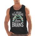 1st Grade Teachers Love Brains Shirt Halloween Teacher Men Tank Top, trending gift 1st Grade Teachers Love Brains Shirt Halloween Teacher Men Tank Top, trending gift