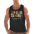 2nd Grade Teacher Squad Cute Women Groovy Fall Autumn Lovers Men Tank Top, Groovy Teacher Gifts, 2nd Grade Teacher Gifts, trending gift