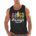 4th Grade Rocks ABCD Back To School Rock Teachers Men Tank Top, trending gift 4th Grade Rocks ABCD Back To School Rock Teachers Men Tank Top, trending gift