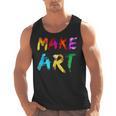 Make Art Painter Artist Teacher Artsy Men Women Kids Men Tank Top, trending gift