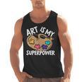 Art Is My Superpower Art Teacher Artist Painter Painting Men Tank Top, trending gift