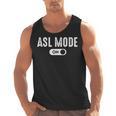 ASL Mode Sign Language Deaf ASL Teacher Men Tank Top, trending gift ASL Mode Sign Language Deaf ASL Teacher Men Tank Top, trending gift