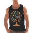 Awesome Teachers T Shirt Teaching Future Leaders Globe For Men Women Men Tank Top, trending gift