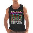 Back To School Retro Reading Is My Jam 80s Teacher Boombox Men Tank Top, trending gift Back To School Retro Reading Is My Jam 80s Teacher Boombox Men Tank Top, trending gift