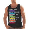 Back To School Teacher We Are Like A Box Of Crayons Men Tank Top, trending gift