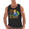 Beauty Teacher Take Chances Make Mistakes Get Messy Men Tank Top, trending gift