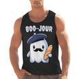 Boo Jour Ghost French Teacher Vintage Teacherlife Groovy Men Tank Top, Groovy Teacher Gifts, trending gift