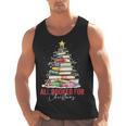 All Booked For Christmas Xmas Tree Teacher Holiday Pajamas Men Tank Top, trending gift All Booked For Christmas Xmas Tree Teacher Holiday Pajamas Men Tank Top, trending gift