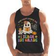 You Can't Scare Me I Teach 1st Grade Teacher Halloween Ghost Men Tank Top, trending gift