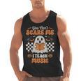 You Can't Scare Me I Teach Music Retro Teacher Halloween Men Tank Top, trending gift