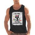 Cat It's Fine I'm Fine Everything Is Fine Teacher Life Men Tank Top, trending gift Cat It's Fine I'm Fine Everything Is Fine Teacher Life Men Tank Top, trending gift