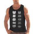 Cat Themed Artist Value Scale Educational Art Teacher Men Tank Top, trending gift Cat Themed Artist Value Scale Educational Art Teacher Men Tank Top, trending gift