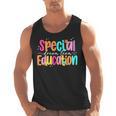 Color Special Education Squad Groovy Dream Team SPED Teacher Men Tank Top, Groovy Teacher Gifts, trending gift