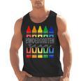 Colorful Crayon Kindergarten Team Tee For Teachers Students Men Women Kids Men Tank Top, trending gift