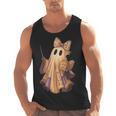 Coquette Music Note Patchwork Ghost Music Teacher Halloween Men Tank Top, trending gift