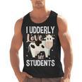 Cow Teacher Lover Men Tank Top, trending gift