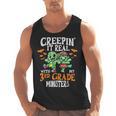 Creepin It Real Monster School 3rd Grade Teacher Halloween Men Tank Top, trending gift