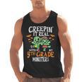 Creepin It Real Monster School 5th Grade Teacher Halloween Men Tank Top, trending gift