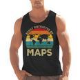 Easily Distracted By Maps Geography Teacher Men Tank Top, trending gift