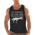 Lets Eat Kids Punctuation Saves Lives Dino Teacher Men Men Tank Top, trending gift Lets Eat Kids Punctuation Saves Lives Dino Teacher Men Men Tank Top, trending gift