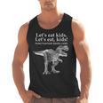 Lets Eat Kids Punctuation Saves Lives Dinosaur Teacher Men Tank Top, trending gift Lets Eat Kids Punctuation Saves Lives Dinosaur Teacher Men Tank Top, trending gift