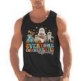 Everyone Communicates Differently Halloween SLP Sped Teacher Men Tank Top, trending gift