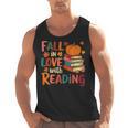Fall In Love With Reading Autumn Thanksgiving Shirt Teacher Men Tank Top, trending gift Fall In Love With Reading Autumn Thanksgiving Shirt Teacher Men Tank Top, trending gift