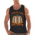 Fall In Love With Reading Pumpkin Autumn Librarians Teacher Men Tank Top, trending gift