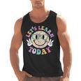 Groovy Retro Lets Learn Today Teacher Student Back To School Men Tank Top, Groovy Teacher Gifts, trending gift