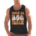 Groovy Teacher Halloween Trick Or Teach Ghost Men Women Kids Men Tank Top, Groovy Teacher Gifts, trending gift Groovy Teacher Halloween Trick Or Teach Ghost Men Women Kids Men Tank Top, Groovy Teacher Gifts, trending gift